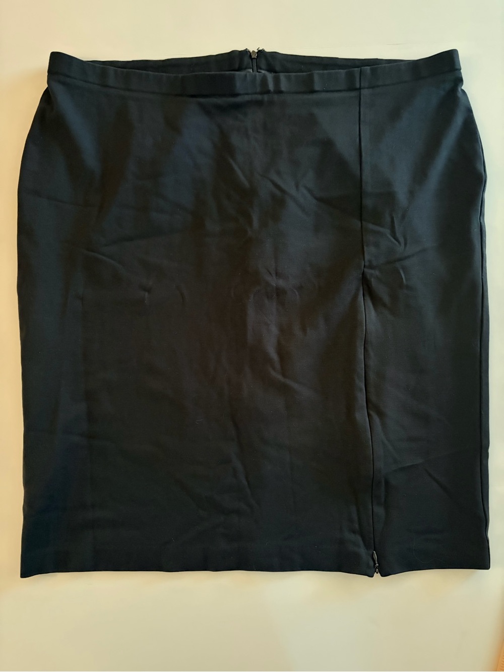 Lane Bryant Black Straight Pencil Skirt